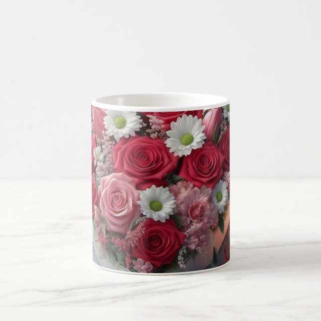 Floral classic mug  (Center)