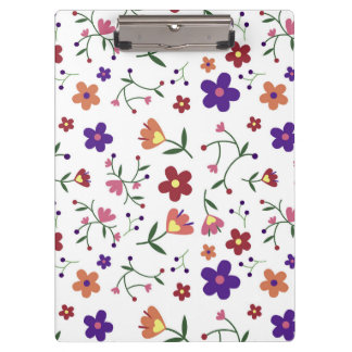 Floral Clipboard