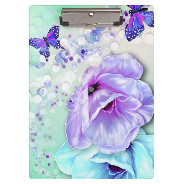 Floral/Clipboard Clipboard (Front)