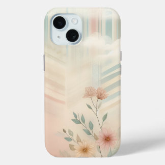 Floral Clouds iPhone 15 Case