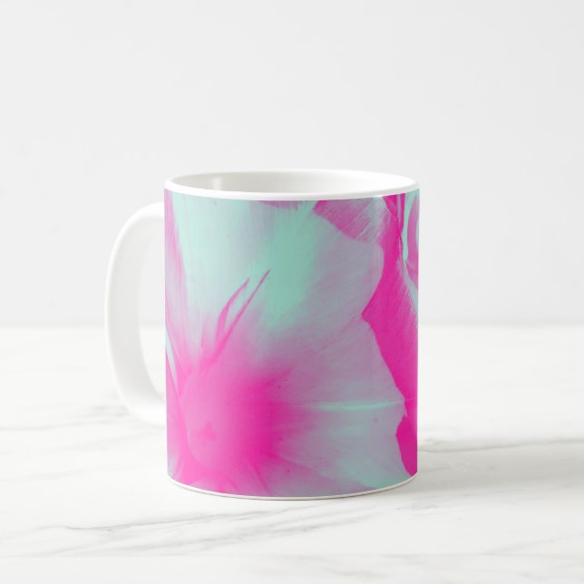 Floral  coffee mug (Front Left)