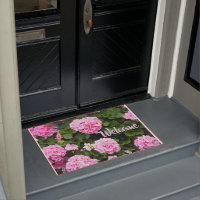 Floral Colorful Pink Geraniums