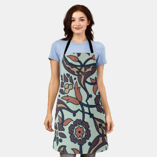 Floral Colourful And Glamour Seamless Trendy      Apron