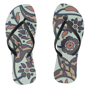 Floral Colourful And Glamour Seamless Trendy Jandals