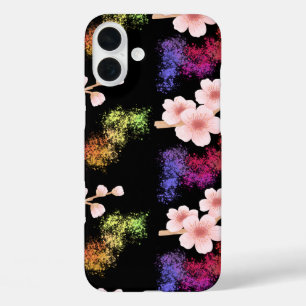 Floral & Colourful Pattern iPhone 16 Plus iPad cas Case