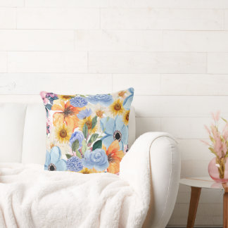 Floral Comfort Pillow