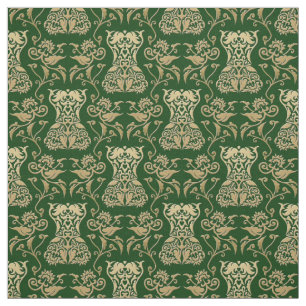 Floral Corset Damask Pattern Fabric