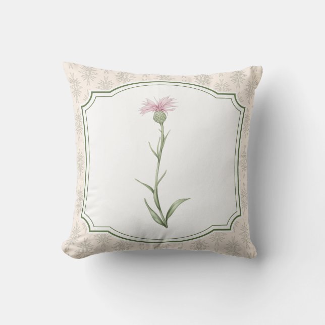 Floral Countryside Cushion (Front)