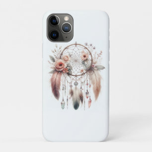 Floral Crystal Feather Dreamcatcher Boho Case-Mate iPhone Case