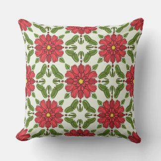 floral cushion