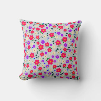 floral cushion
