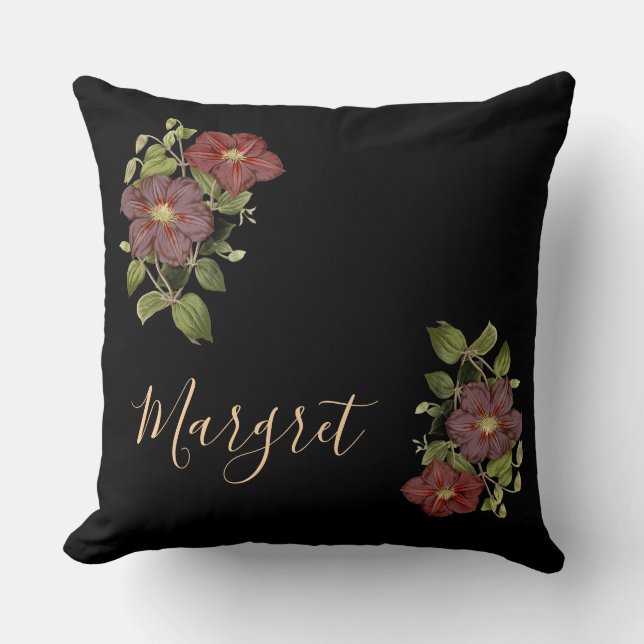 Floral Customised pillow (Front)