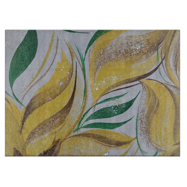 Floral Cutting Board (Front)