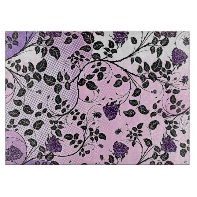 Floral Cutting Board (Front)