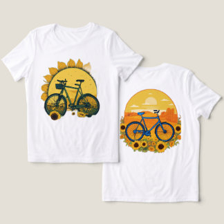 "Floral Cycle: A Journey of Beauty and Nature T-Sh Tri-Blend Shirt