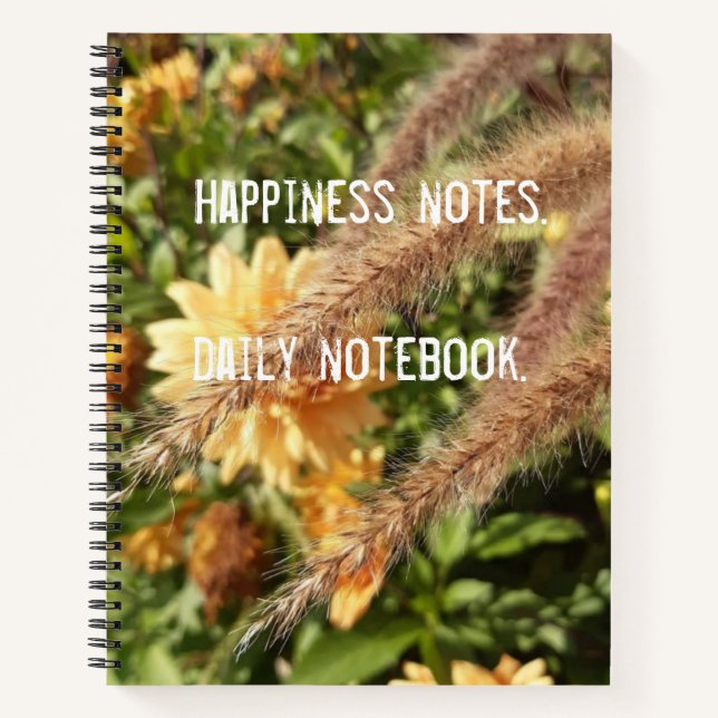 Floral Daily Notebook (Front)