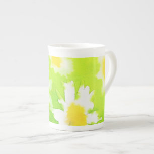 Floral Daisy Bone China Mug