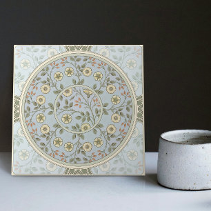 Floral Daisy Pattern by William Morris Ceramic Til Tile