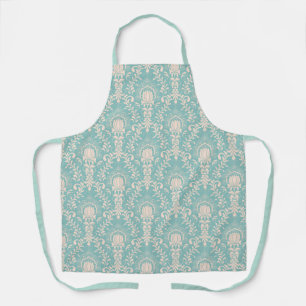 Floral/Damask Pattern Apron