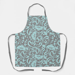 Floral/Damask Pattern Apron