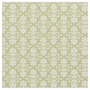 Floral damask wallpaper fabric