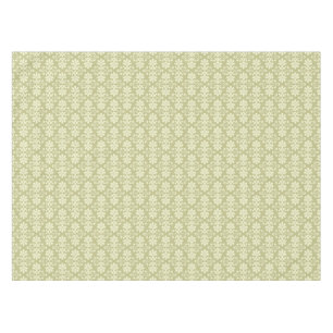 Floral damask wallpaper tablecloth
