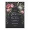 Floral Dark Gothic Bridal Shower