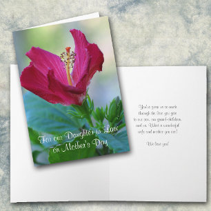 Floral Daughter-in-Law Mother's Day Card