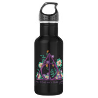 Floral Deathly Hallows Graphic