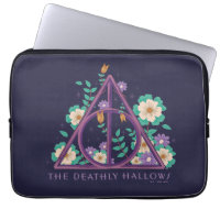 Floral Deathly Hallows Graphic