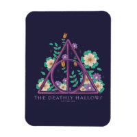 Floral Deathly Hallows Graphic