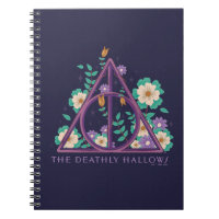 Floral Deathly Hallows Graphic