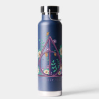 Floral Deathly Hallows Graphic