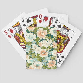 Floral Deck Delight Playing Cards