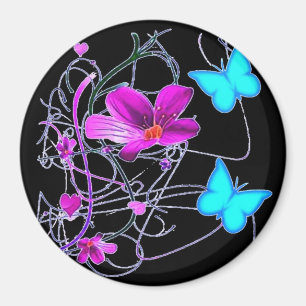 Floral Deco Magnet
