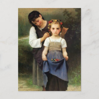 floral decoration postcard
