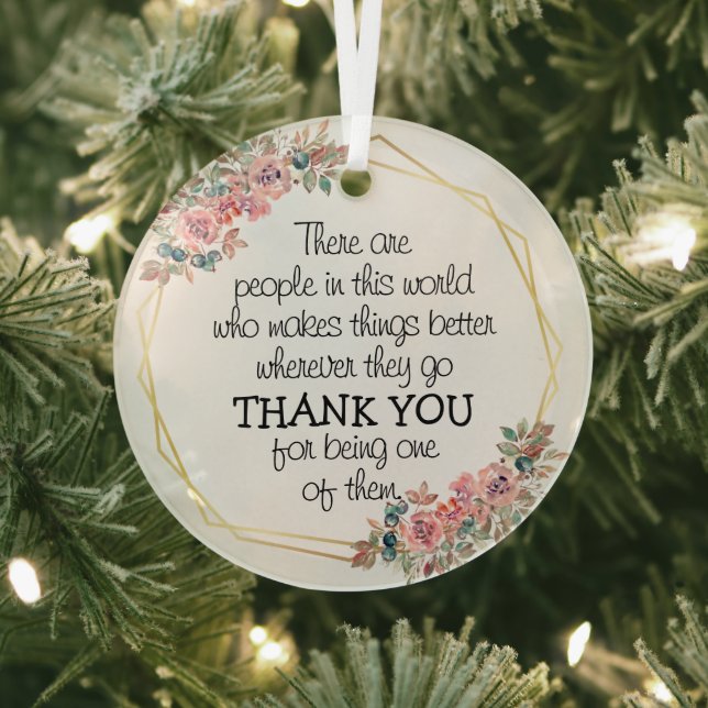 Floral Decoration with Thank You Message (Insitu)
