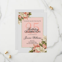 Floral Decorations Feminine Birthday