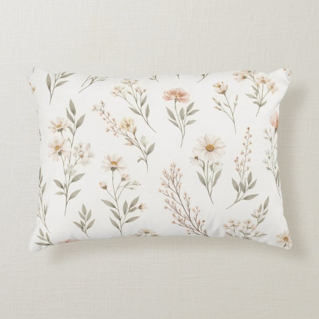 Floral Decorative Cushion (Front)