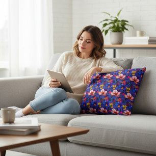 Floral Decorative Cushion