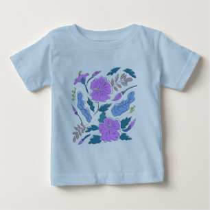 Floral Decorative Line Art Shirt