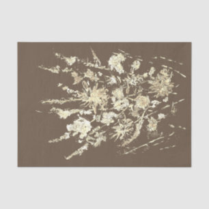 Floral Decoupage Wildflower Collage Tissue Paper