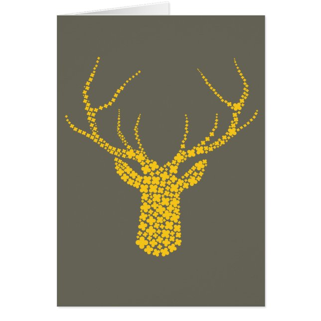 Floral Deer Antler (Front)