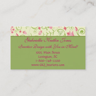 Floral Delight Business Card