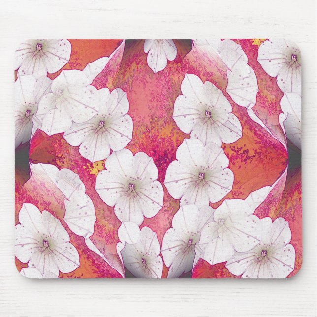 Floral Delight Mouse Pad (Front)
