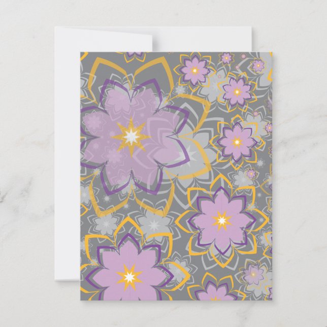 Floral Design 10 Card (Front)