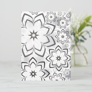 Floral Design 11 Thank You Card