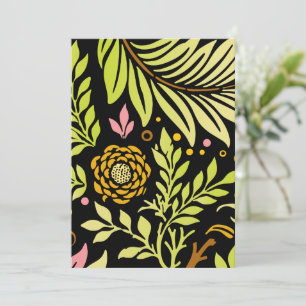 Floral Design 18 Thank You Card