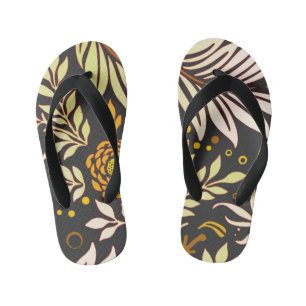 Floral Design 19 Kid's Jandals