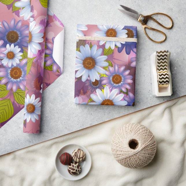 Floral Design 1 Wrapping Paper (Crafts)